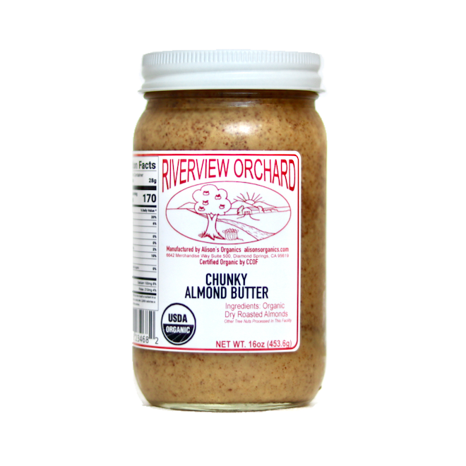 Organic Almond Butter, 16 oz
